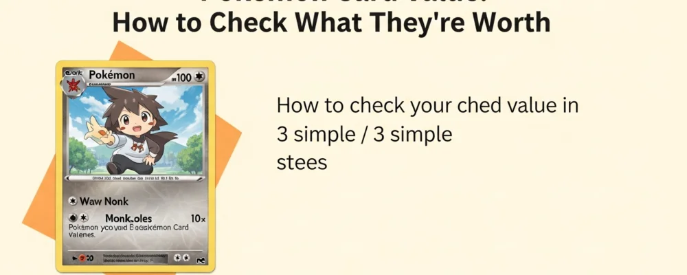 How to check your Pokémon card value in 3 simple steps — Pokémon Card Value