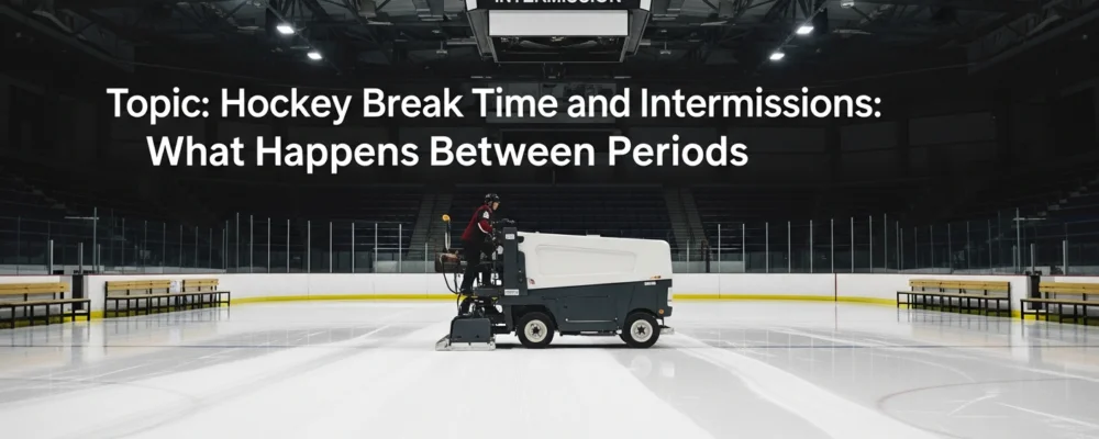 Hockey Break Time and Intermissions: What Happens Between Periods — hockey game time period