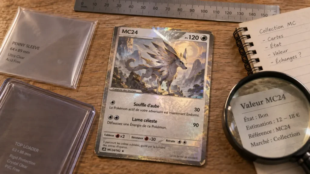 mcdonald's pokemon cards value : MC24 holo propre, état carte
