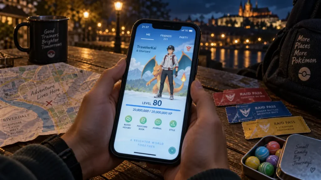 pokémon go level 80 update : XP progresse, Pokémon inchangé