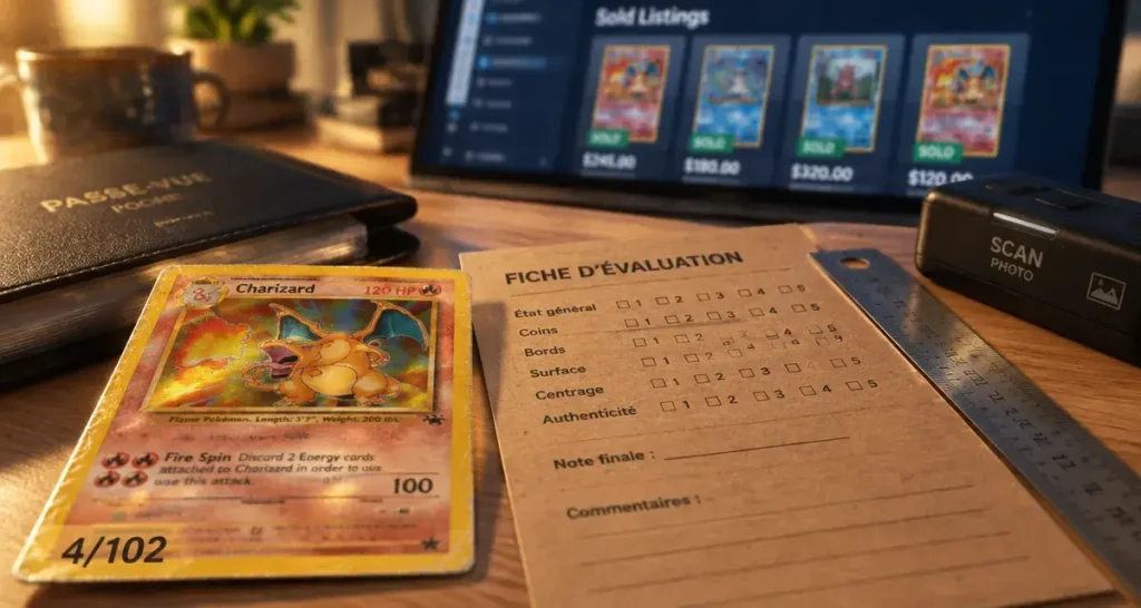 Check pokemon card worth : carte Pokémon et relevés de vente